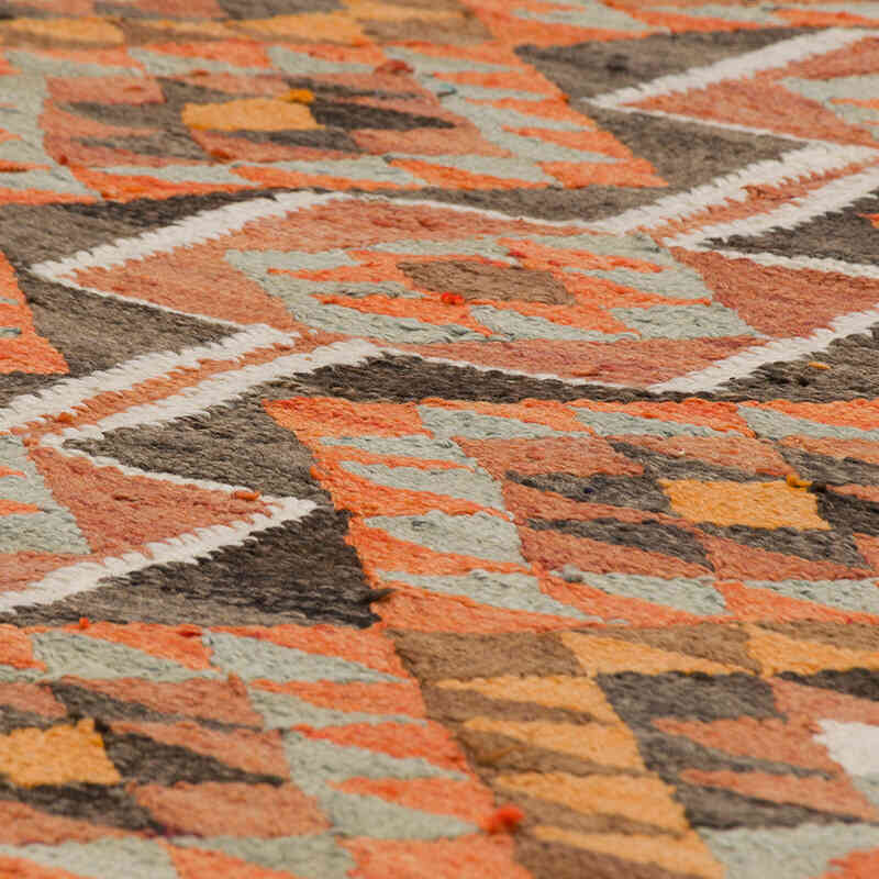 Vintage Anadolu Kilim Yolluk - 85 cm x 334 cm - K0077486