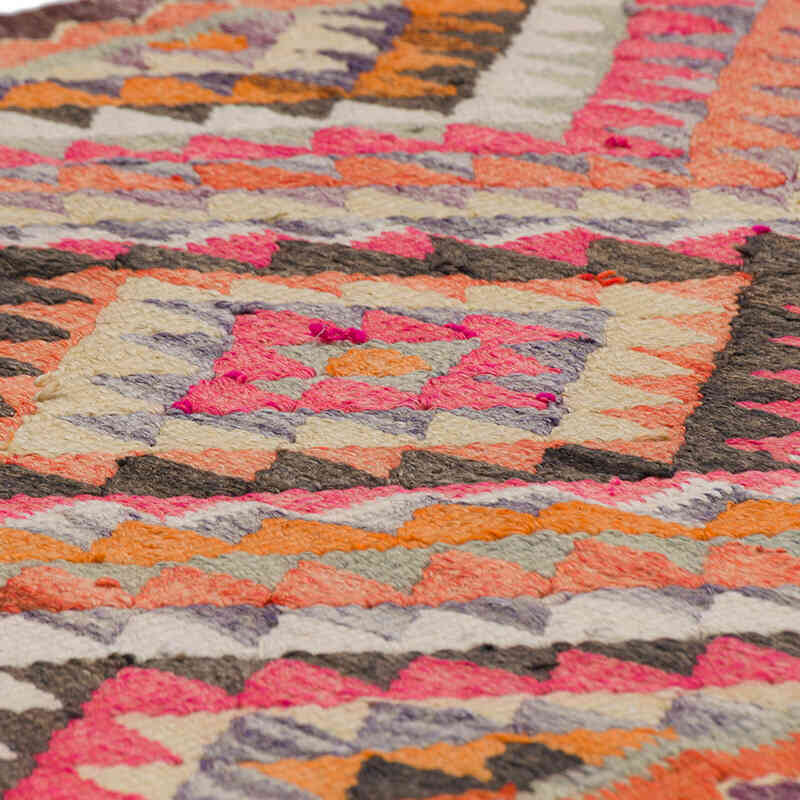 Vintage Tribal Kilim Runner - 2' 10" x 9' 4" (34" x 112") - K0077487