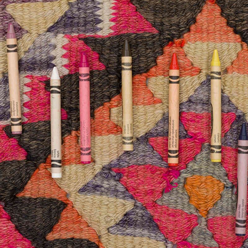 Vintage Tribal Kilim Runner - 2' 10" x 9' 4" (34" x 112") - K0077487