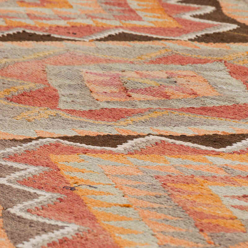 Alfombra Kilim Tribal Vintage - 90 cm x 336 cm - K0077488
