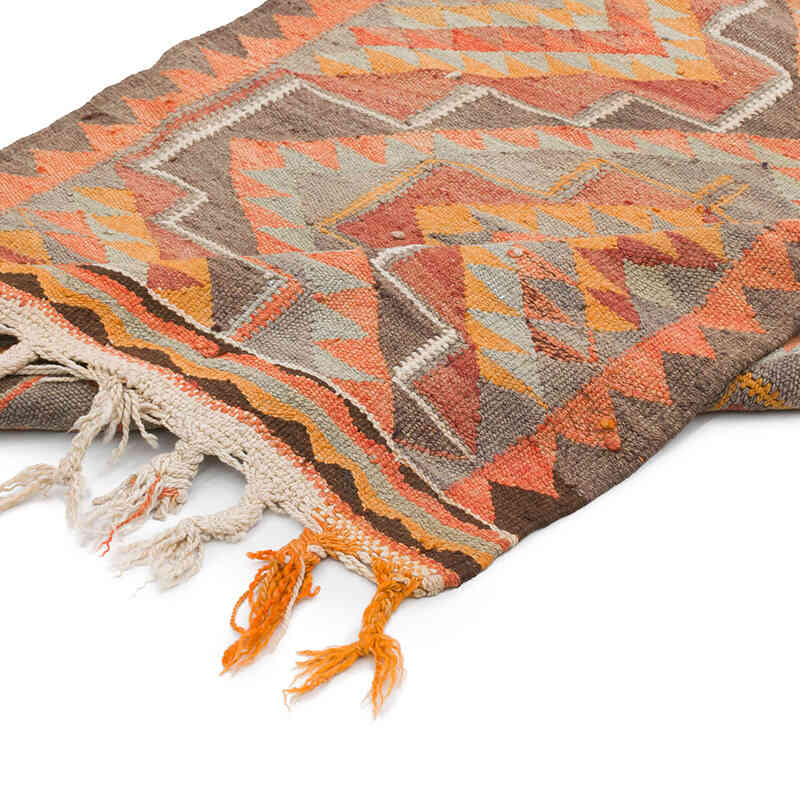 Alfombra Kilim Tribal Vintage - 90 cm x 336 cm - K0077488