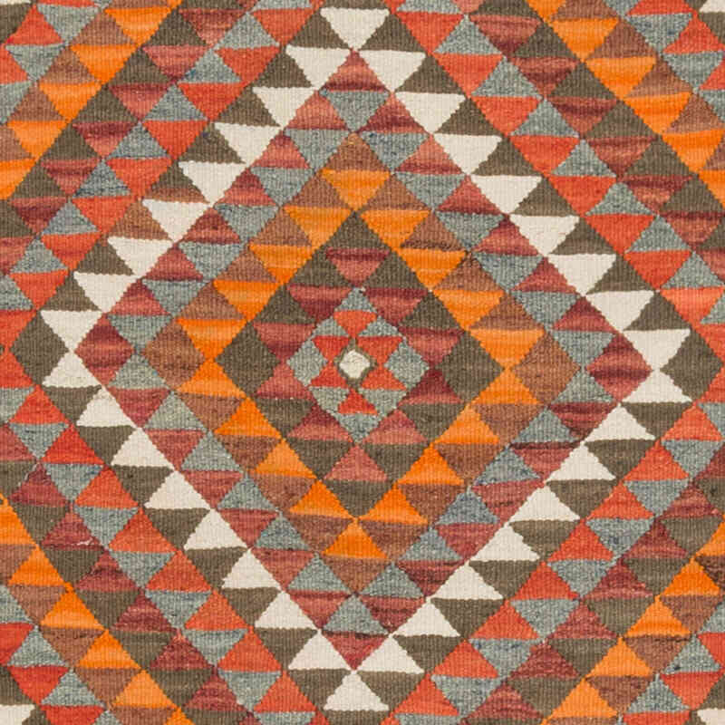 Vintage Anadolu Kilim Yolluk - 90 cm x 303 cm - K0077489