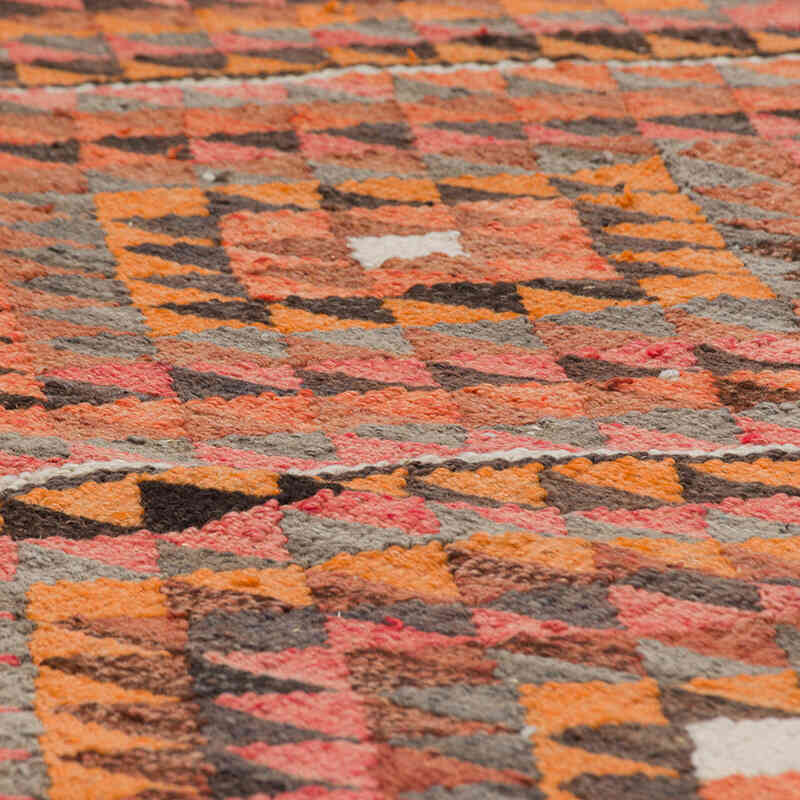 Alfombra Kilim Tribal Vintage - 85 cm x 302 cm - K0077493