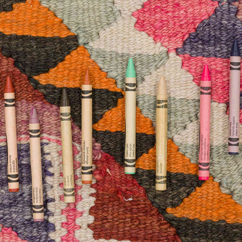 Alfombra Kilim Tribal Vintage - 98 cm x 341 cm - K0077495