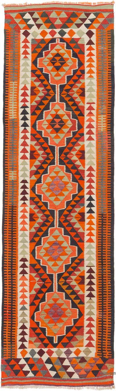 Vintage Anadolu Kilim Yolluk - 88 cm x 292 cm