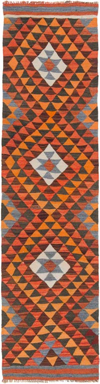Vintage Anadolu Kilim Yolluk - 73 cm x 285 cm
