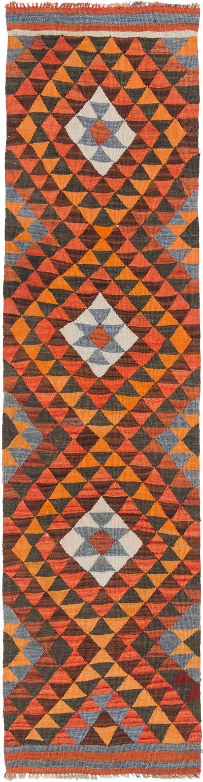 Vintage Anadolu Kilim Yolluk - 73 cm x 285 cm