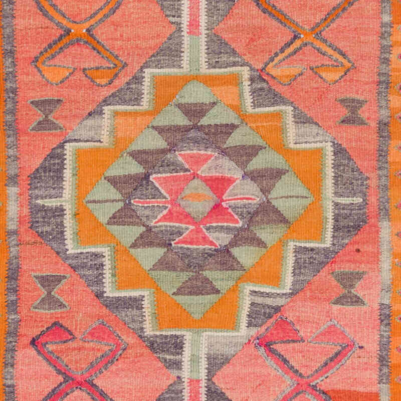 Vintage Anadolu Kilim Yolluk - 97 cm x 330 cm - K0077503