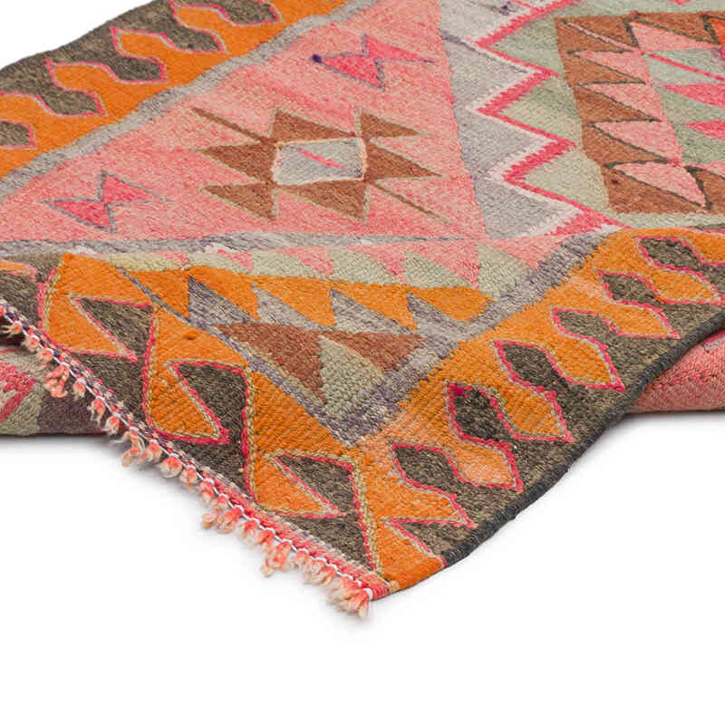 Vintage Anadolu Kilim Yolluk - 97 cm x 330 cm - K0077503