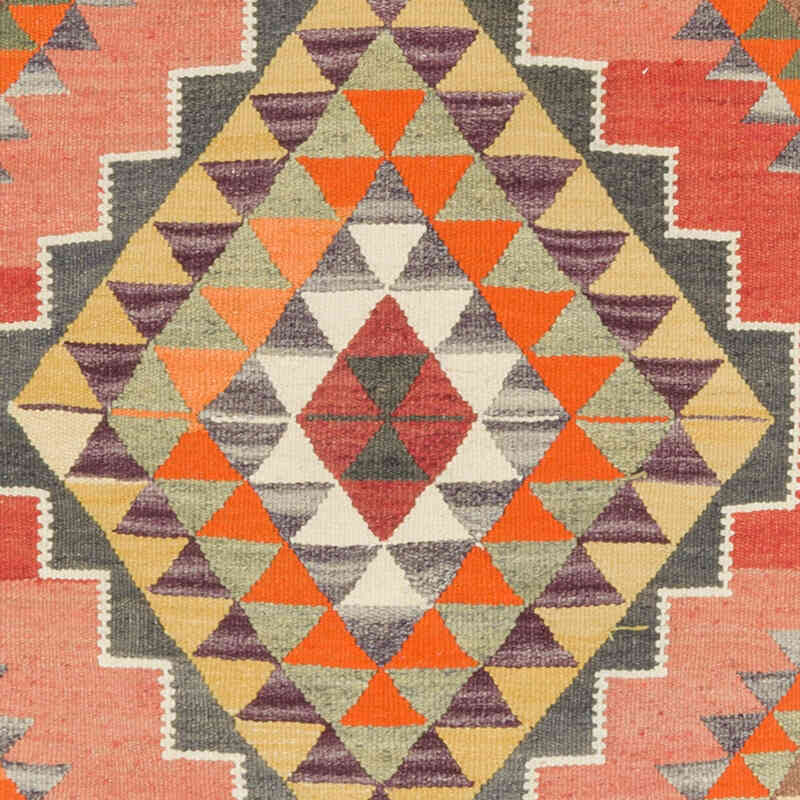 Alfombra Kilim Tribal Vintage - 87 cm x 360 cm - K0077504