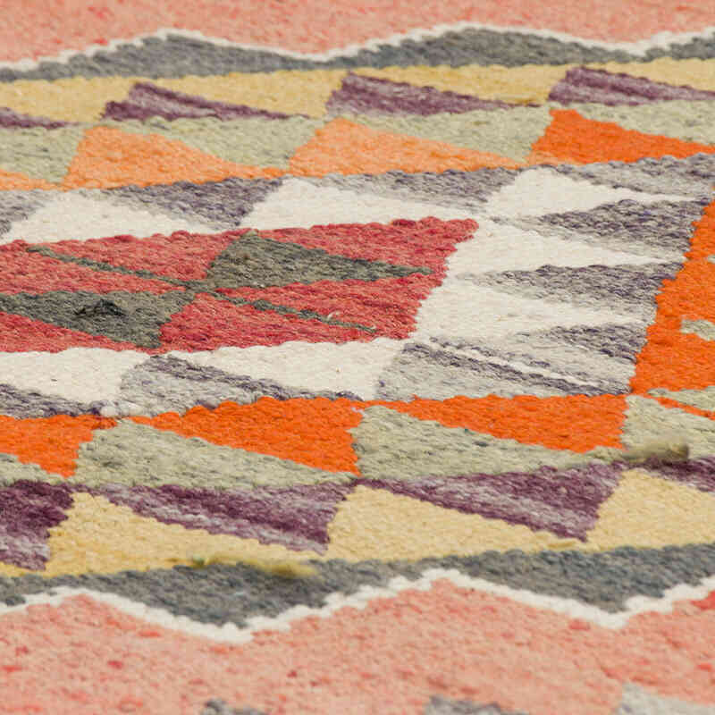 Alfombra Kilim Tribal Vintage - 87 cm x 360 cm - K0077504