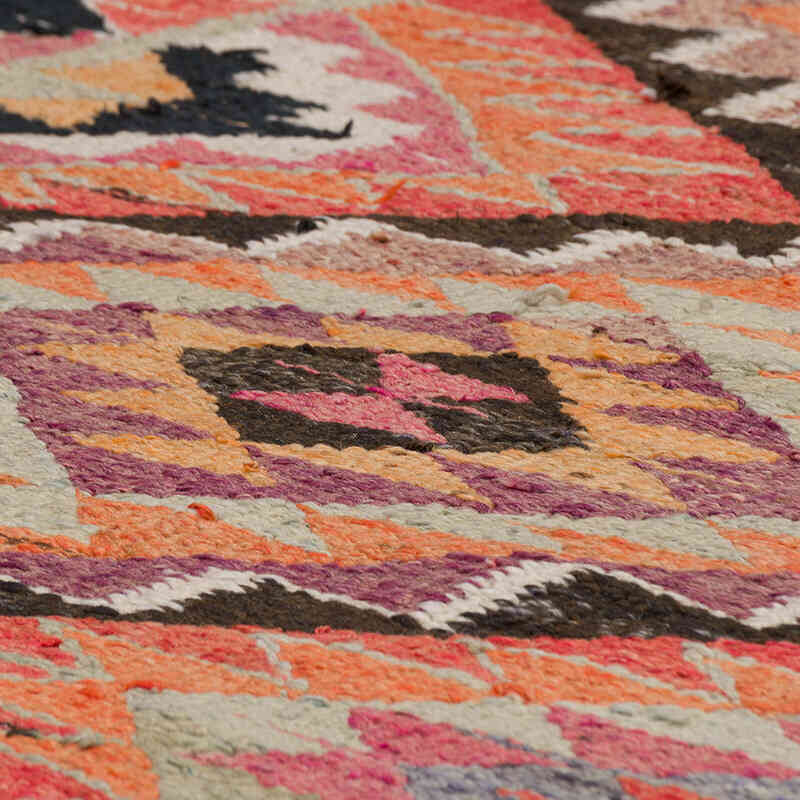 Vintage Tribal Kilim Runner - 3' 2" x 10' 4" (38" x 124") - K0077505
