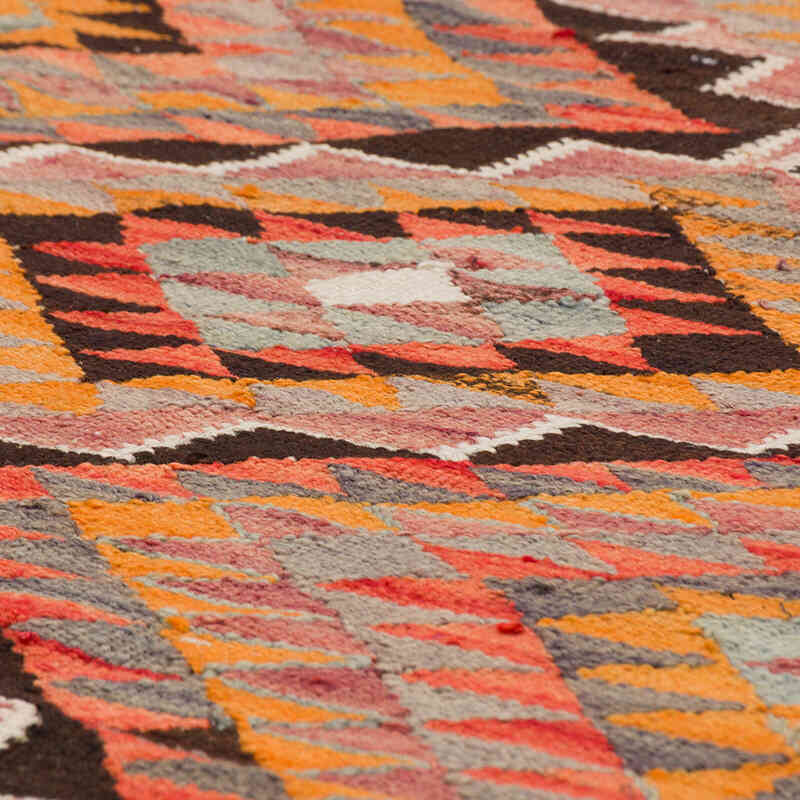 Alfombra Kilim Tribal Vintage - 83 cm x 311 cm - K0077508