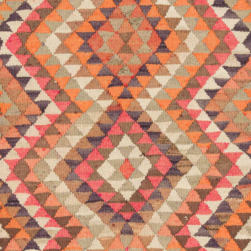 Vintage Tribal Kilim Runner - 3' 4" x 10' 4" (40" x 124") - K0077510