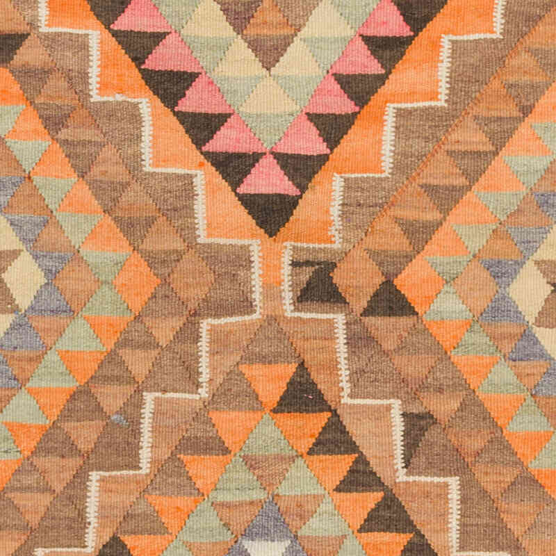 Alfombra Kilim Tribal Vintage - 95 cm x 365 cm - K0077513
