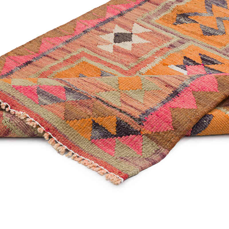 Vintage Anadolu Kilim Yolluk - 91 cm x 315 cm - K0077519