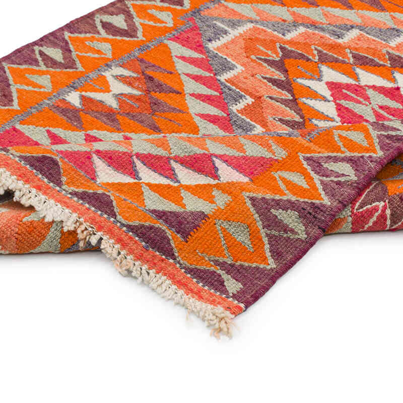 Alfombra Kilim Tribal Vintage - 94 cm x 330 cm - K0077523
