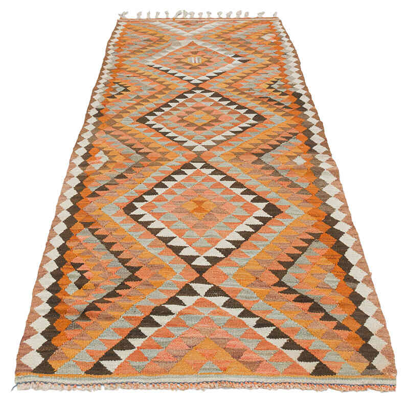 Vintage Anadolu Kilim Yolluk - 96 cm x 286 cm - K0077525