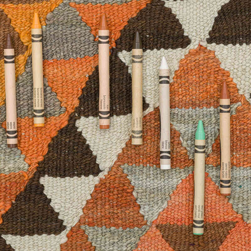 Vintage Anadolu Kilim Yolluk - 96 cm x 286 cm - K0077525
