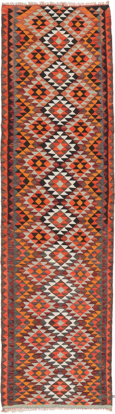 Vintage Anadolu Kilim Yolluk - 89 cm x 320 cm