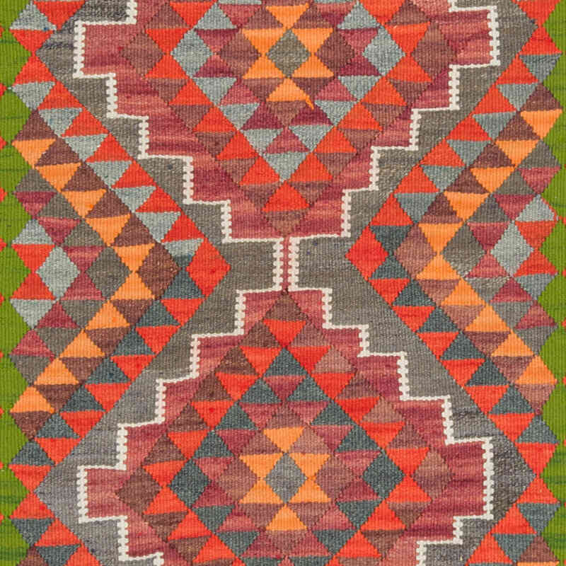 Vintage Anadolu Kilim Yolluk - 90 cm x 310 cm - K0077533