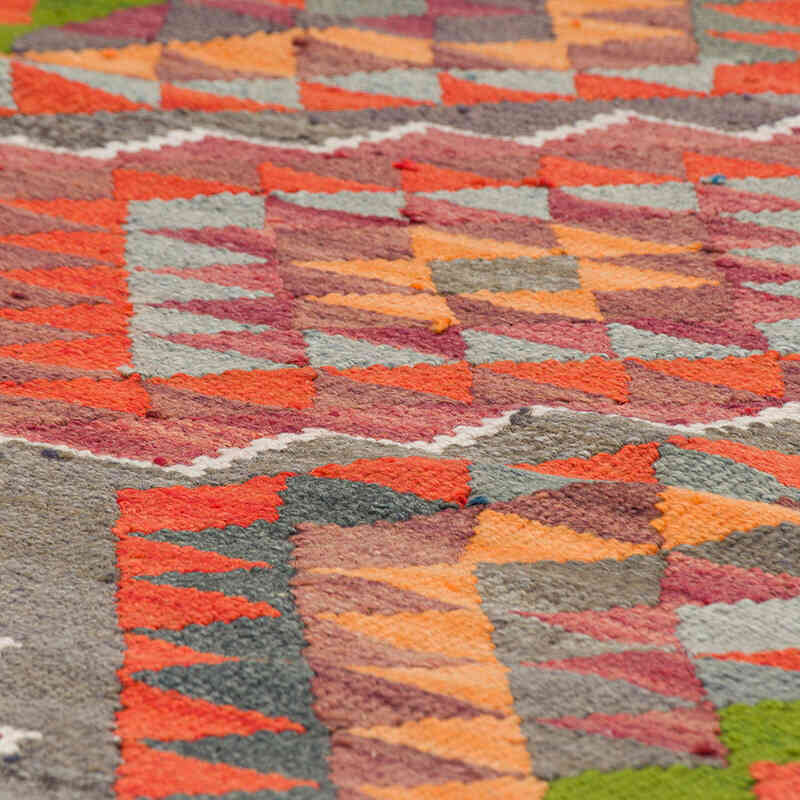 Vintage Anadolu Kilim Yolluk - 90 cm x 310 cm - K0077533