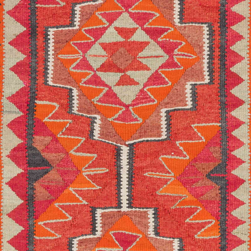 Alfombra Kilim Tribal Vintage - 103 cm x 320 cm - K0077536