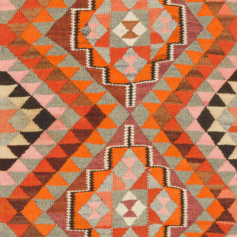 Vintage Anadolu Kilim Yolluk - 90 cm x 310 cm - K0077541