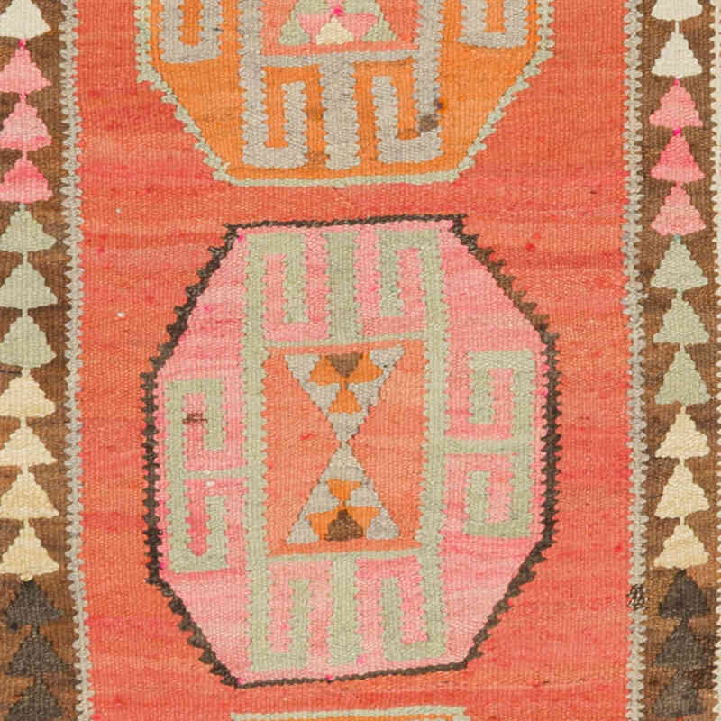 Vintage Anadolu Kilim Yolluk - 85 cm x 328 cm - K0077543