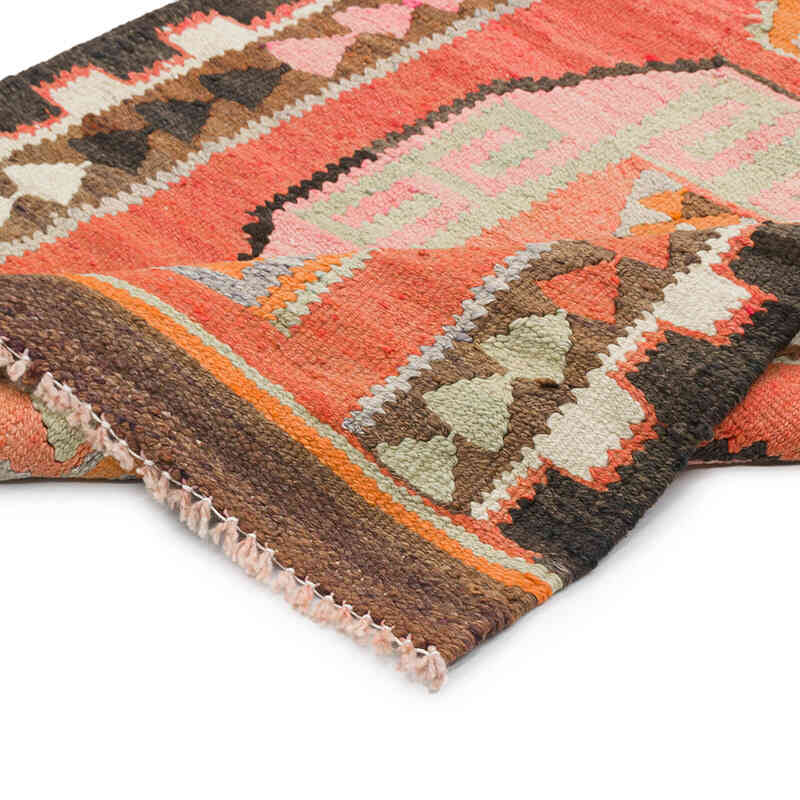 Vintage Anadolu Kilim Yolluk - 85 cm x 328 cm - K0077543