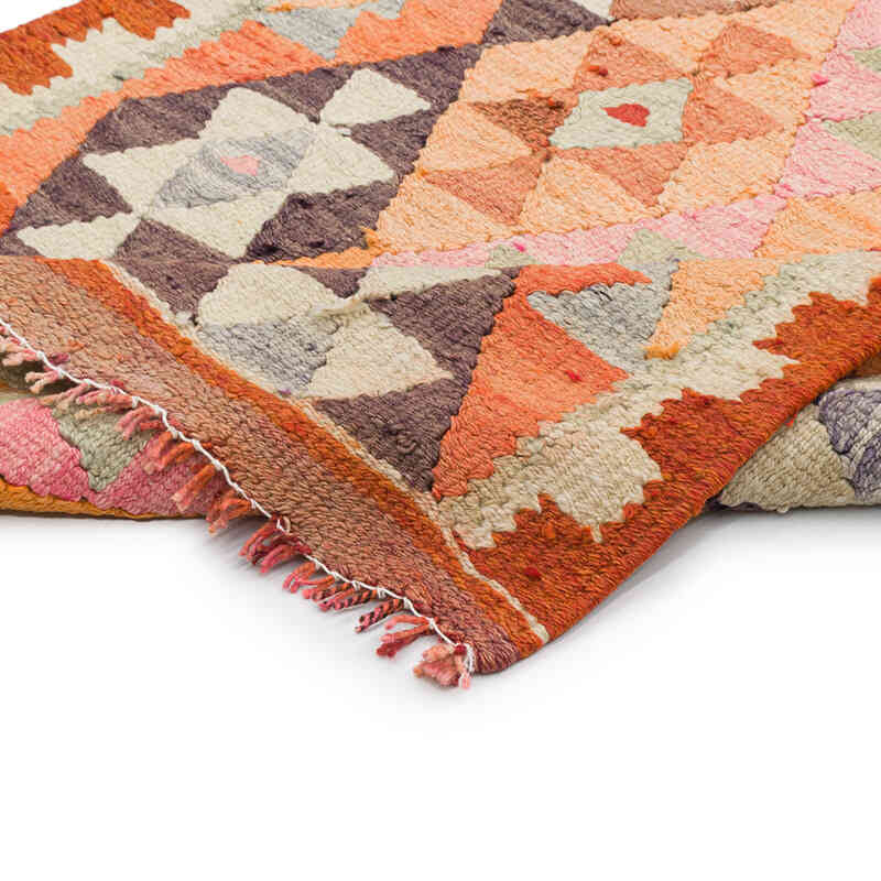 Vintage Tribal Kilim Runner - 3'  x 10' 7" (36" x 127") - K0077544