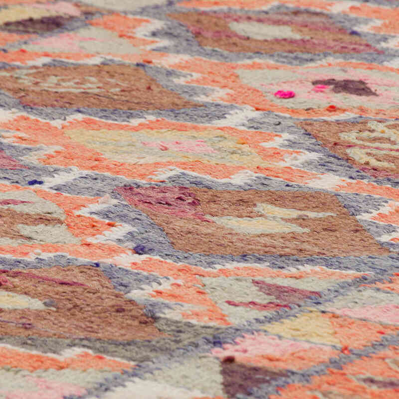 Vintage Anadolu Kilim Yolluk - 88 cm x 292 cm - K0077547