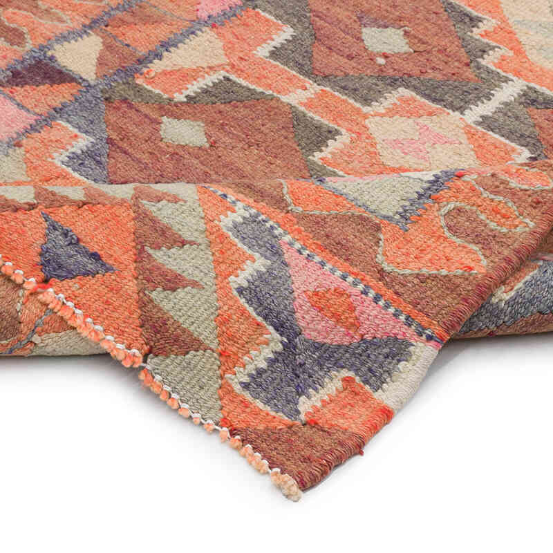 Vintage Anadolu Kilim Yolluk - 88 cm x 292 cm - K0077547