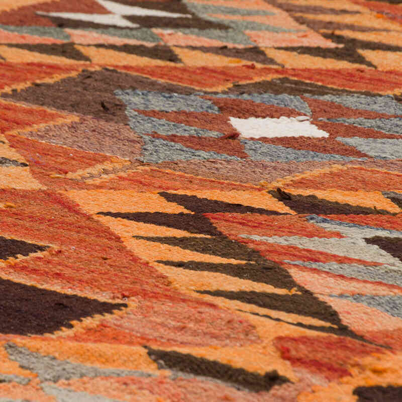 Vintage Anadolu Kilim Yolluk - 88 cm x 315 cm - K0077549