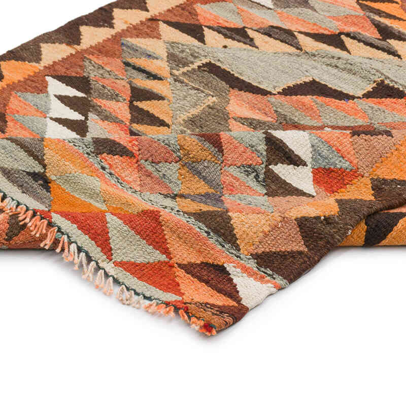 Vintage Anadolu Kilim Yolluk - 88 cm x 315 cm - K0077549