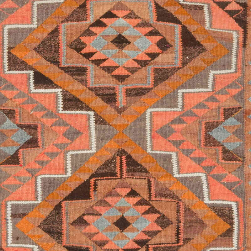 Vintage Anadolu Kilim Yolluk - 99 cm x 381 cm - K0077550