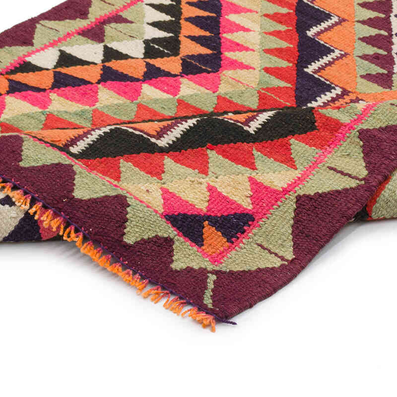 Vintage Anadolu Kilim Yolluk - 90 cm x 305 cm - K0077551