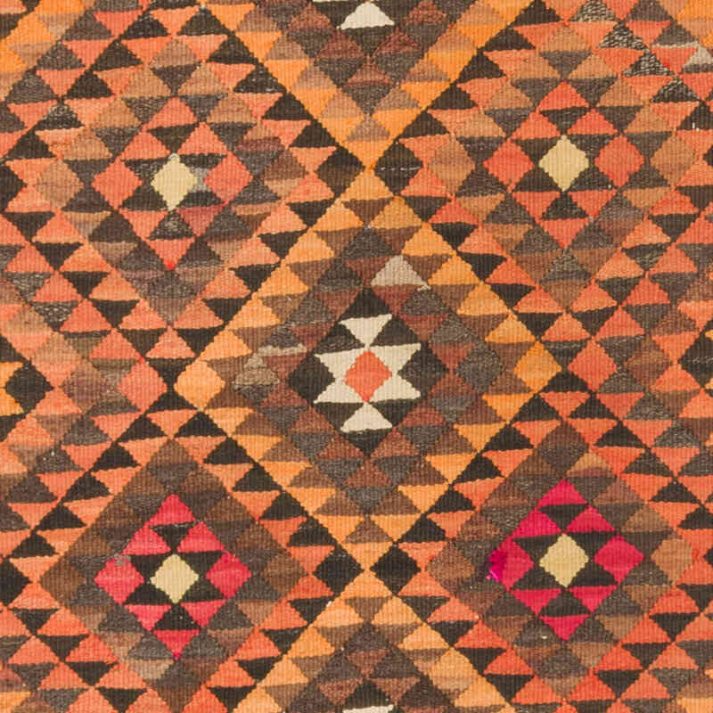 Vintage Tribal Kilim Runner - 3'  x 9' 10" (36" x 118") - K0077553