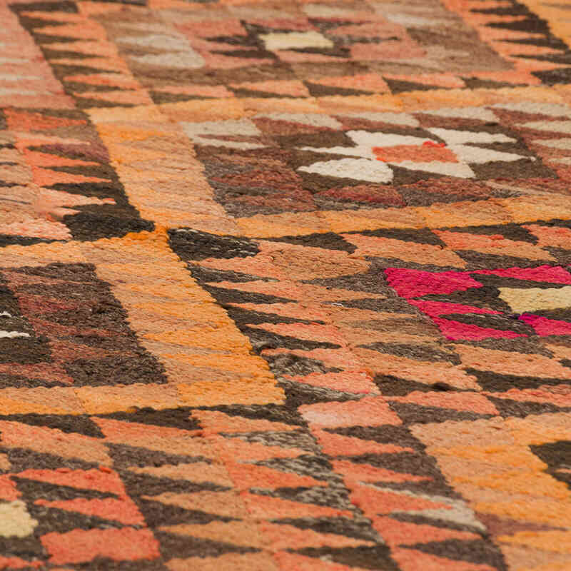 Vintage Tribal Kilim Runner - 3'  x 9' 10" (36" x 118") - K0077553