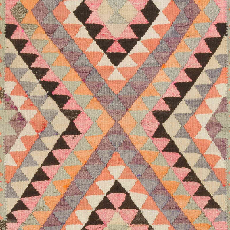 Vintage Anadolu Kilim Yolluk - 88 cm x 267 cm - K0077555