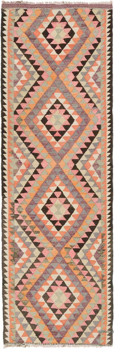 Vintage Anadolu Kilim Yolluk - 88 cm x 267 cm