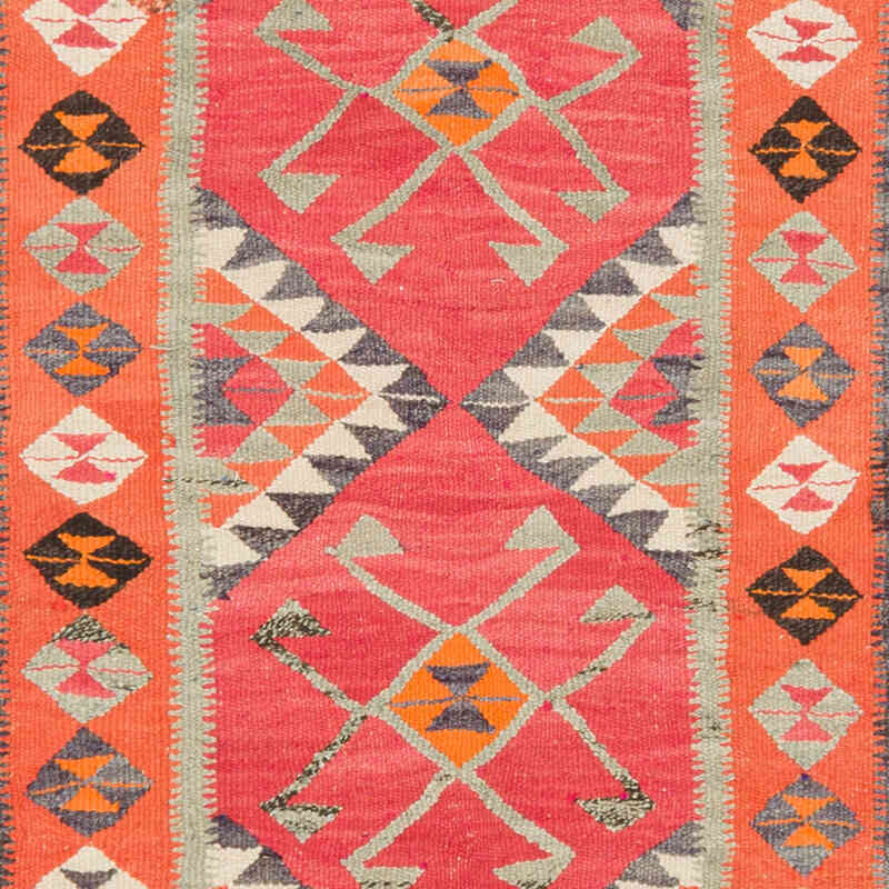 Vintage Anadolu Kilim Yolluk - 97 cm x 335 cm - K0077556