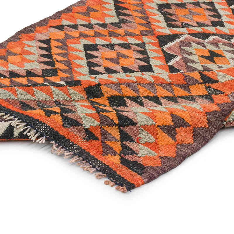 Vintage Anadolu Kilim Yolluk - 100 cm x 334 cm - K0077558