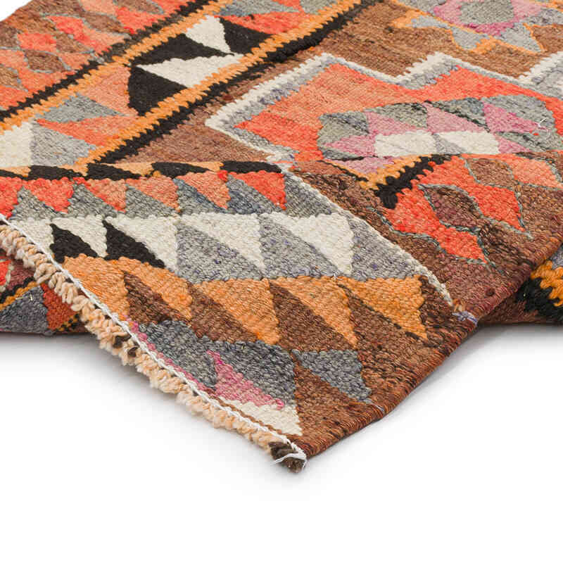 Alfombra Kilim Tribal Vintage - 91 cm x 286 cm - K0077560