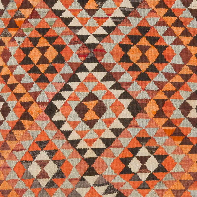 Vintage Tribal Kilim Runner - 2' 11" x 9' 9" (35" x 117") - K0077563