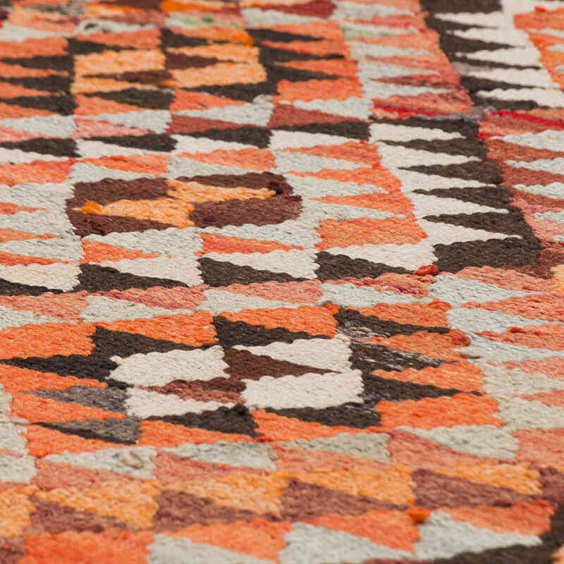 Vintage Tribal Kilim Runner - 2' 11" x 9' 9" (35" x 117") - K0077563