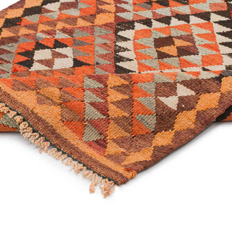 Vintage Tribal Kilim Runner - 2' 11" x 9' 9" (35" x 117") - K0077563