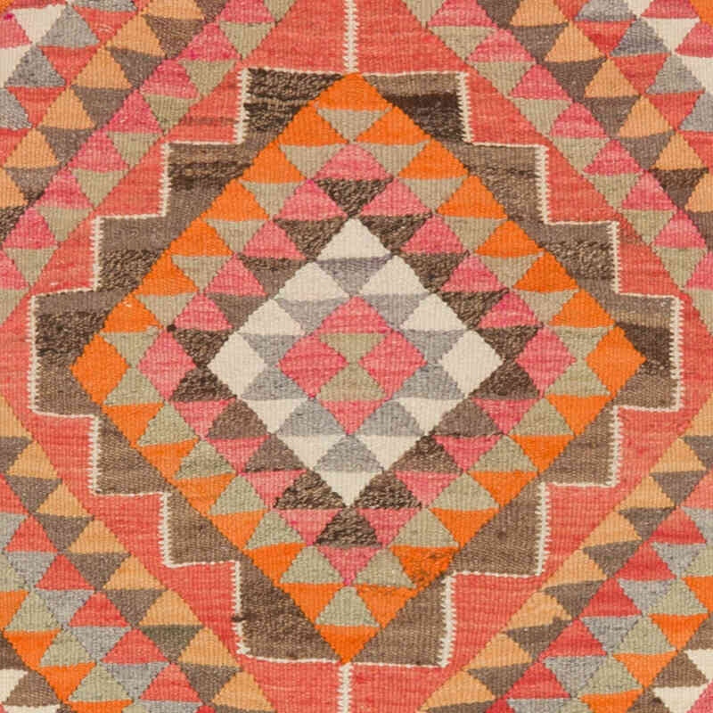 Vintage Tribal Kilim Runner - 2' 9" x 10' 6" (33" x 126") - K0077564