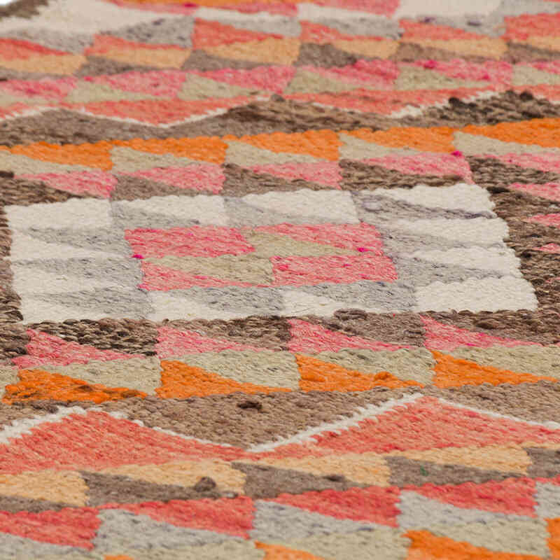 Vintage Tribal Kilim Runner - 2' 9" x 10' 6" (33" x 126") - K0077564