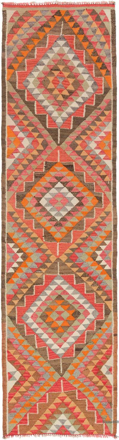 Alfombra Kilim Tribal Vintage - 83 cm x 320 cm